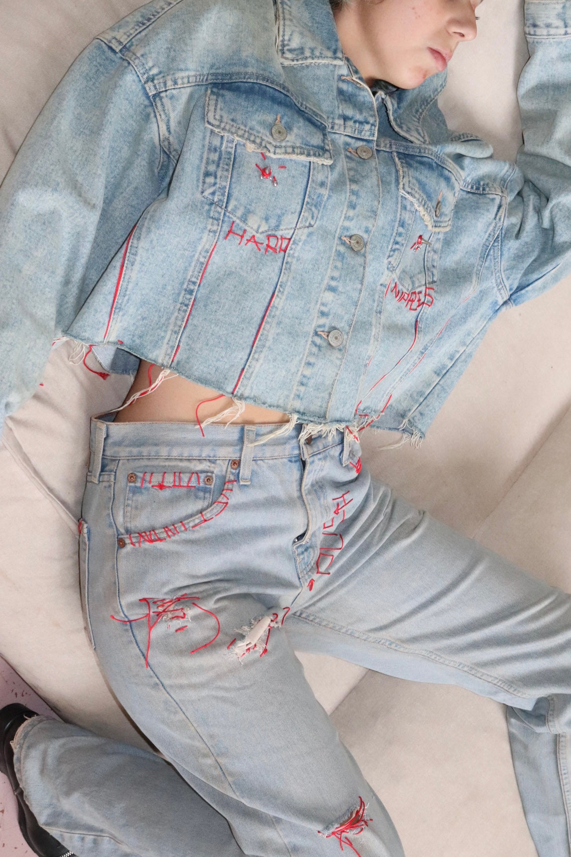 Denim Jacket - 2xMuse x Punkeise