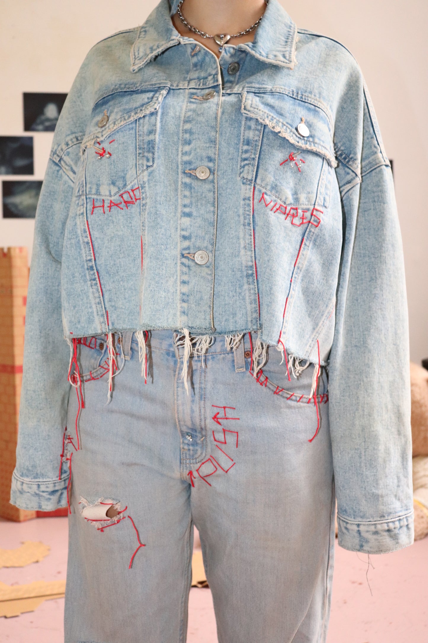 Denim Jacket - 2xMuse x Punkeise